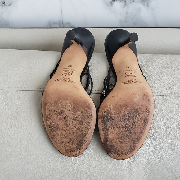 Jimmy Choo slip on sandals - Picture 7 of 14